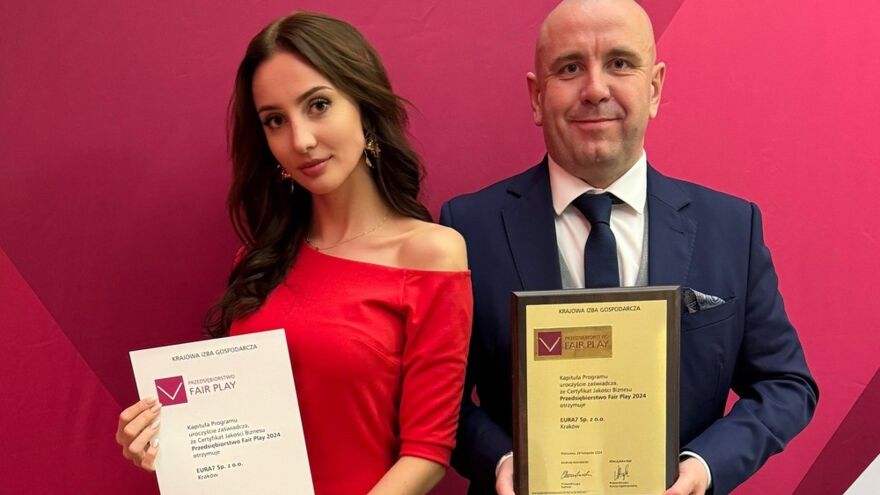 Software house Eura7 po raz drugi z rzędu zdobywa prestiżowy certyfikat Przedsiębiorstwa Fair Play