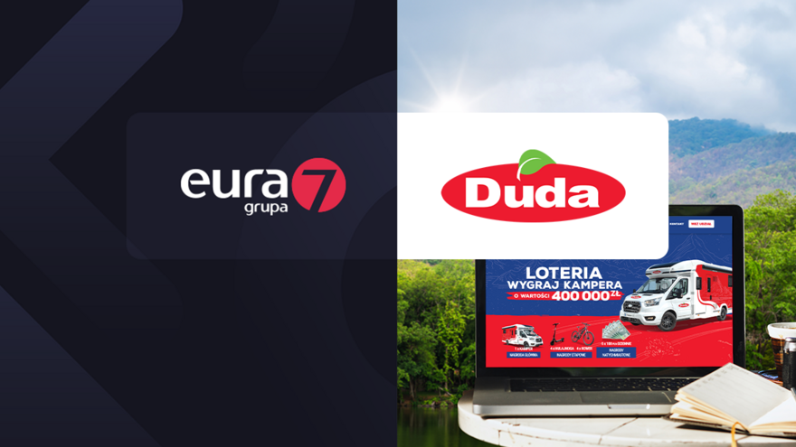 Kamper główną nagrodą w loterii Grupy Eura7 dla marki Duda