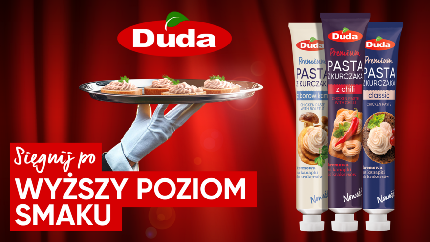 Cedrob Foods i pasty z Kurczaka Duda Premium podbijają (nie tylko) Warszawę dzięki innowacyjnej reklamie FOOH od abanana