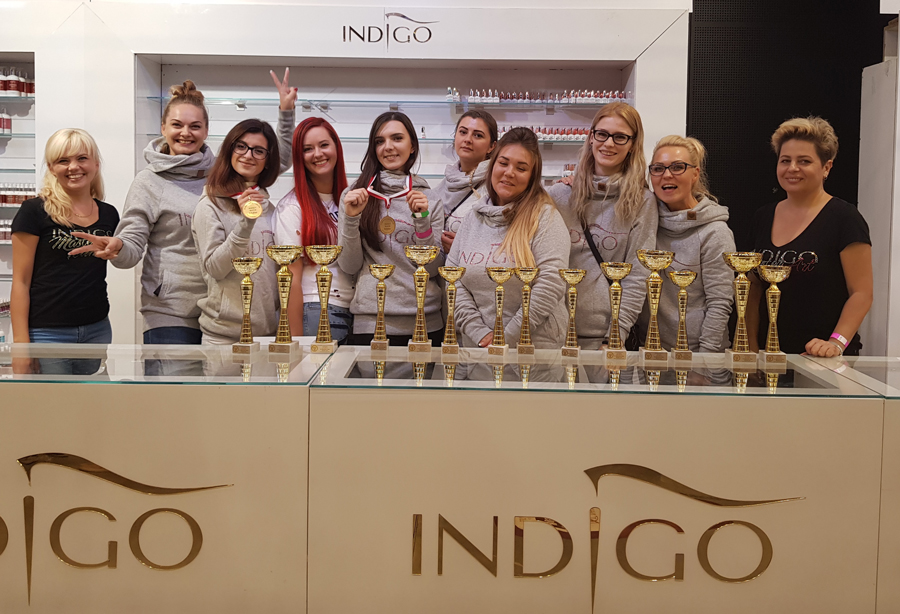Mistrzostwa NailPro 2018 - 16 medali Indigo
