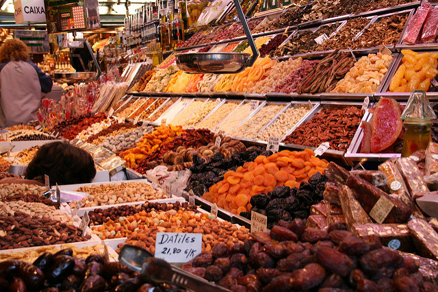 La Boqueria - barcelońskie przysmaki, Październik 2016 w Barcelonie