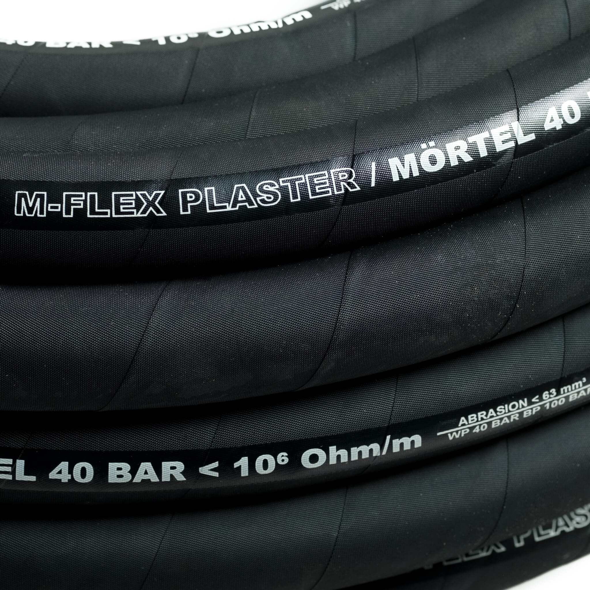 Mörtelschlauch Typ: M-FLEX PLASTER 40 bar