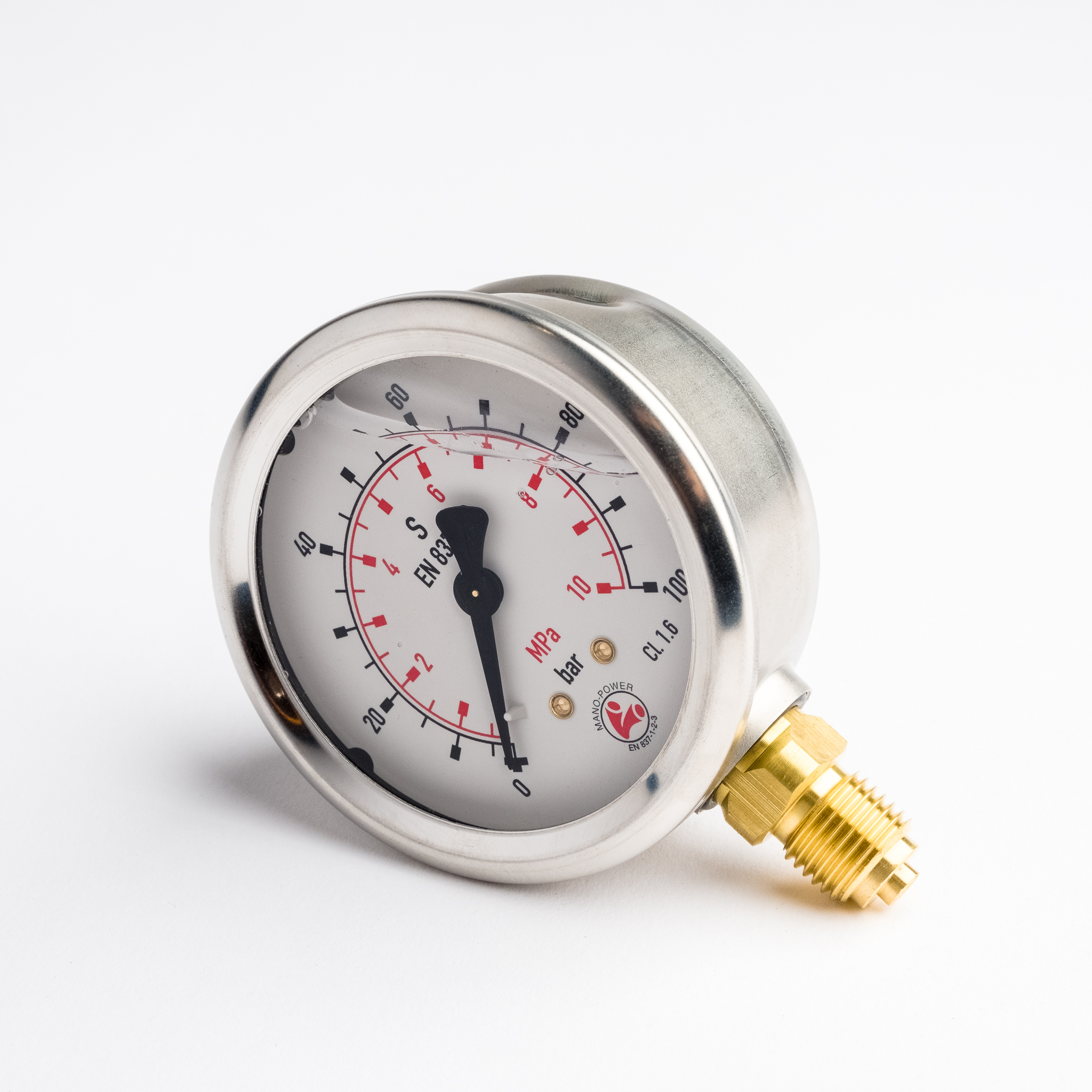Radial-Manometer Durchmesser: 63 mm, 100 mm