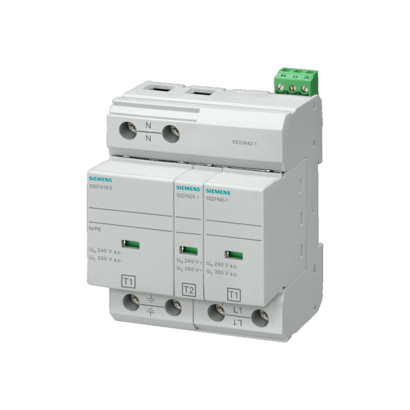 Typ 1 + typ 2,  kombinowane, iskiernikowe + warystorowe