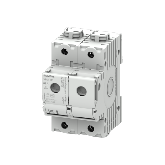 5SG7 z bezpiecznikami do 63 A MINIZED