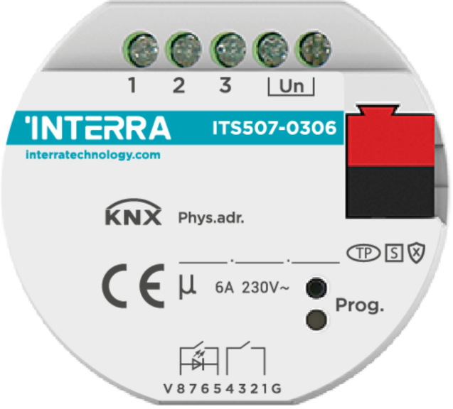 Strowniki KNX podtynkowe