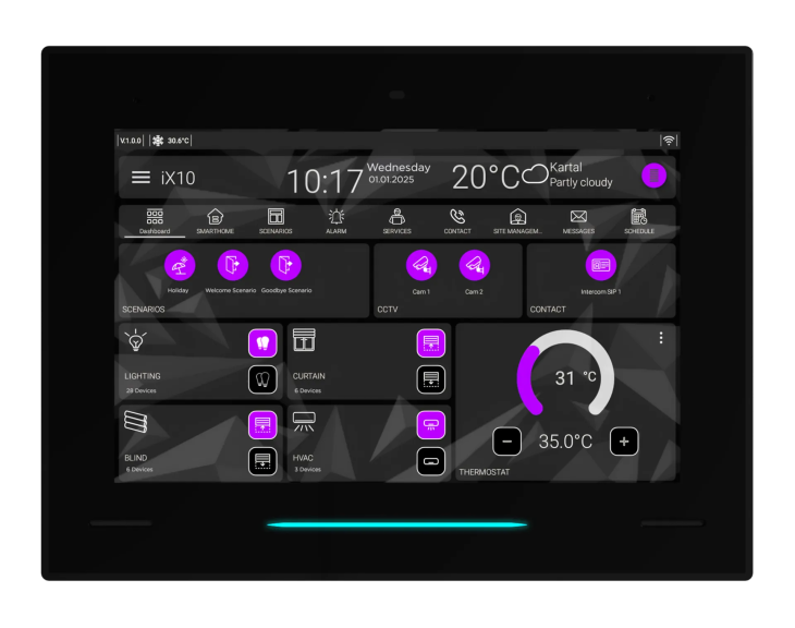 iX10 Panel dotykowy 10”