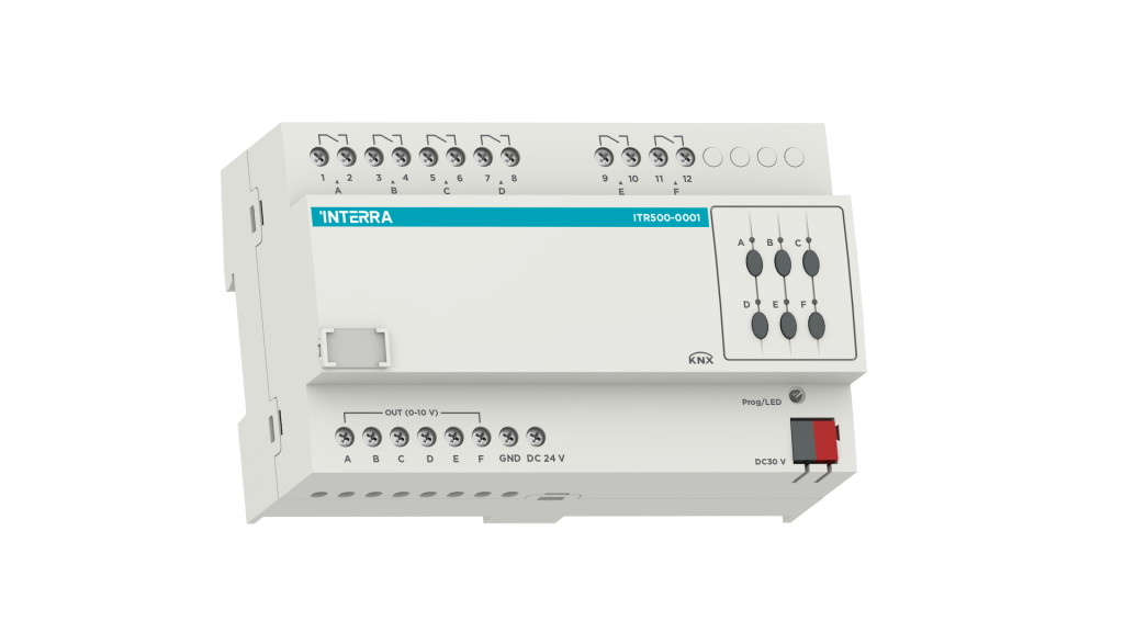 Sterowniki KNX do balastów 0-10V 