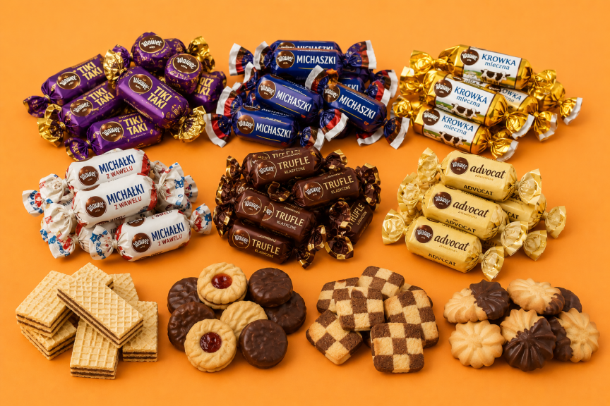 CUKIERKI I CIASTKA NA WAGĘ