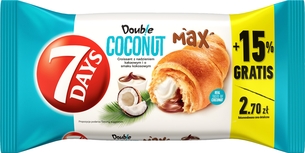 ROGALIK 7DAYS MAX DOUBLE COCONUT COCOA 110G MONDELEZ (20)