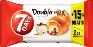 ROGALIK 7DAYS MAX DOUBLE COCOA VANILLA 110G MONDELEZ (20)