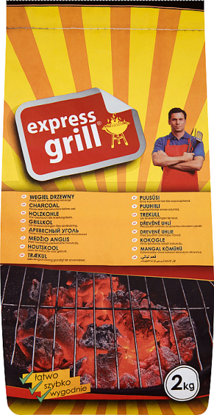 WEGIEL DRZEWNY EXPRESSGRILL 2KG