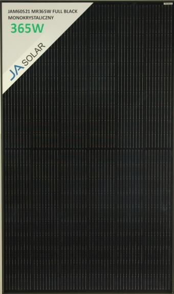 JA Solar 370 35mm black Monokrystaliczny