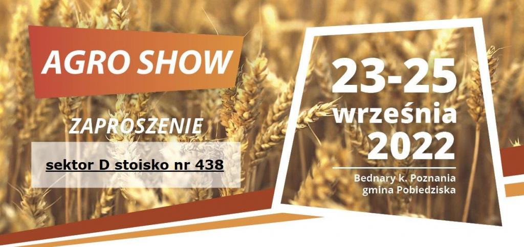 Targi rolnicze Agro show 2022