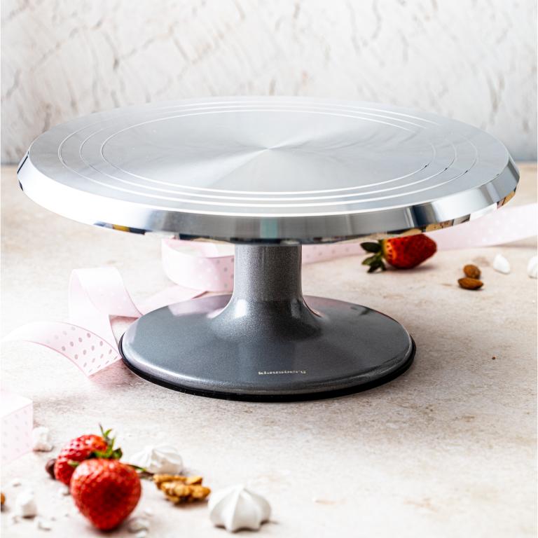 Patera obrotowa ze stali nierdzewnej 36cm 