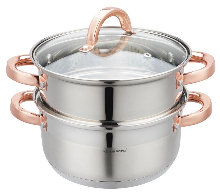 Garnek do gotowania na parze 3 elm, 20cm, 3,1L KB7728