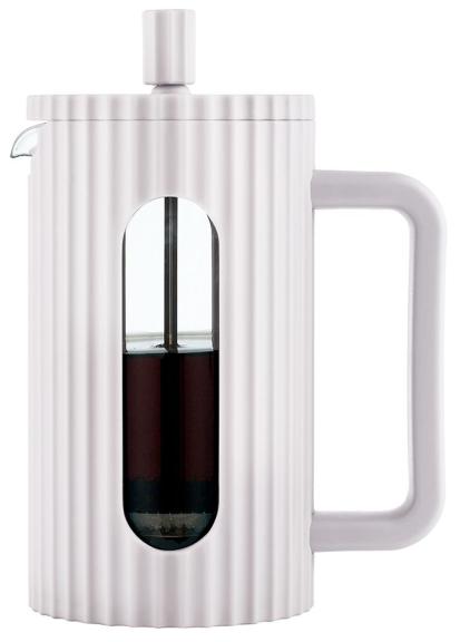 Zaparzacz do kawy/herbaty z dociskiem poj. 0,60l w kolorze kremowy KB7748 Zaparzacz do kawy/herbaty z dociskiem poj. 0,60l w kolorze kremowy KB7748