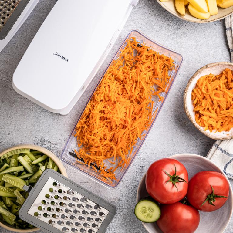 Szatkownica do warzyw, z wymiennymi ostrzami, KINGHOFF, KH-1873