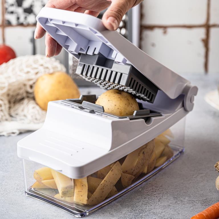 Szatkownica do warzyw, z wymiennymi ostrzami, KINGHOFF, KH-1873