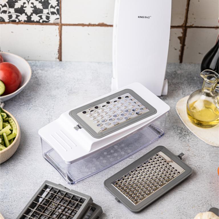 Szatkownica do warzyw, z wymiennymi ostrzami, KINGHOFF, KH-1873