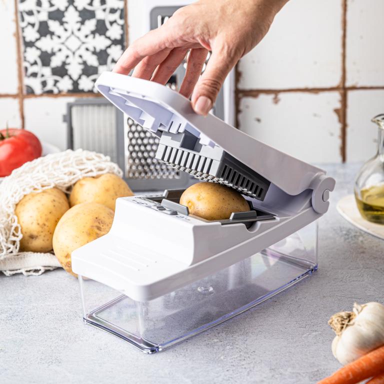 Szatkownica do warzyw, z wymiennymi ostrzami, KINGHOFF, KH-1873