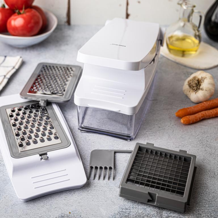 Szatkownica do warzyw, z wymiennymi ostrzami, KINGHOFF, KH-1873