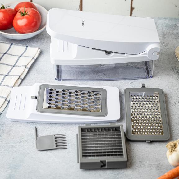 Szatkownica do warzyw, z wymiennymi ostrzami, KINGHOFF, KH-1873