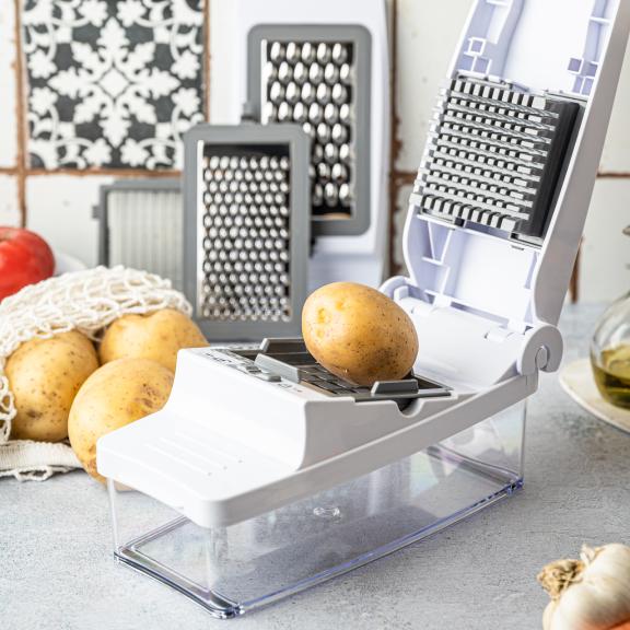 Szatkownica do warzyw, z wymiennymi ostrzami, KINGHOFF, KH-1873