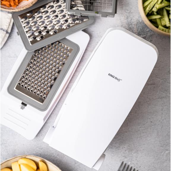 Szatkownica do warzyw, z wymiennymi ostrzami, KINGHOFF, KH-1873