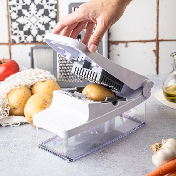 Szatkownica do warzyw, z wymiennymi ostrzami, KINGHOFF, KH-1873