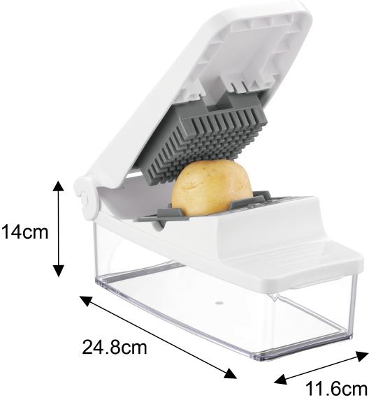 Szatkownica do warzyw, z wymiennymi ostrzami, KINGHOFF, KH-1873