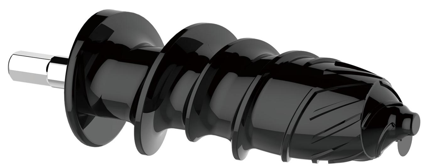 Wyciskarka wolnoobrotowa do owoców i warzyw, pozioma, czarna ze srebrnymi elementami , 150W, Klausberg, KB-7866