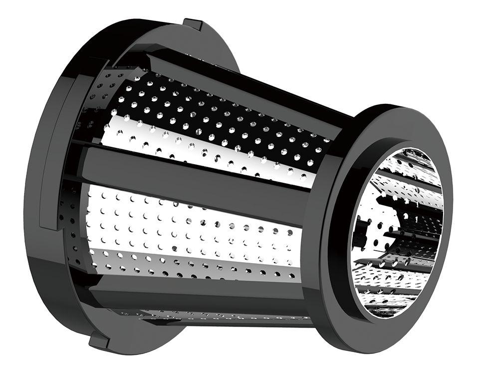 Wyciskarka wolnoobrotowa do owoców i warzyw, pozioma, czarna ze srebrnymi elementami , 150W, Klausberg, KB-7866