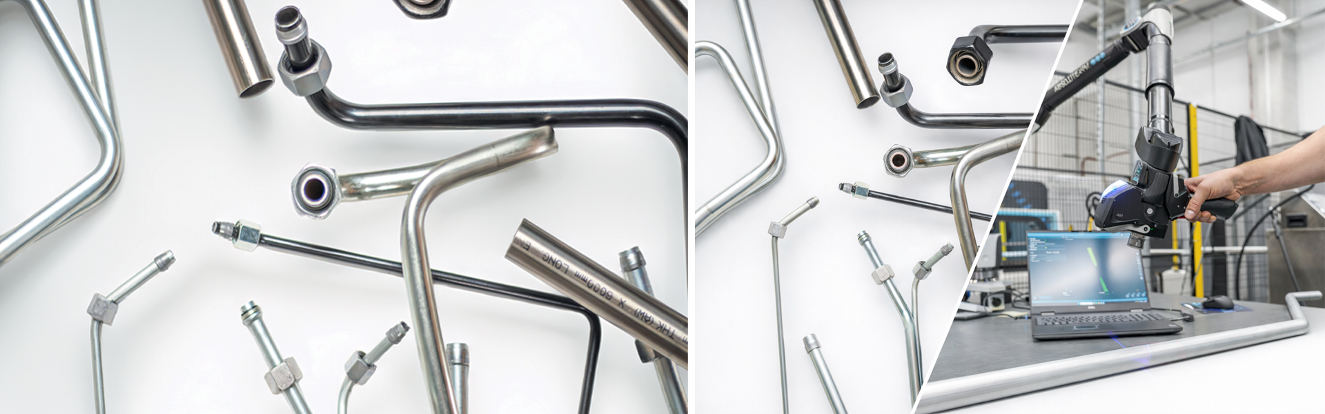 Professionelles Biegen von Hydraulikrohren