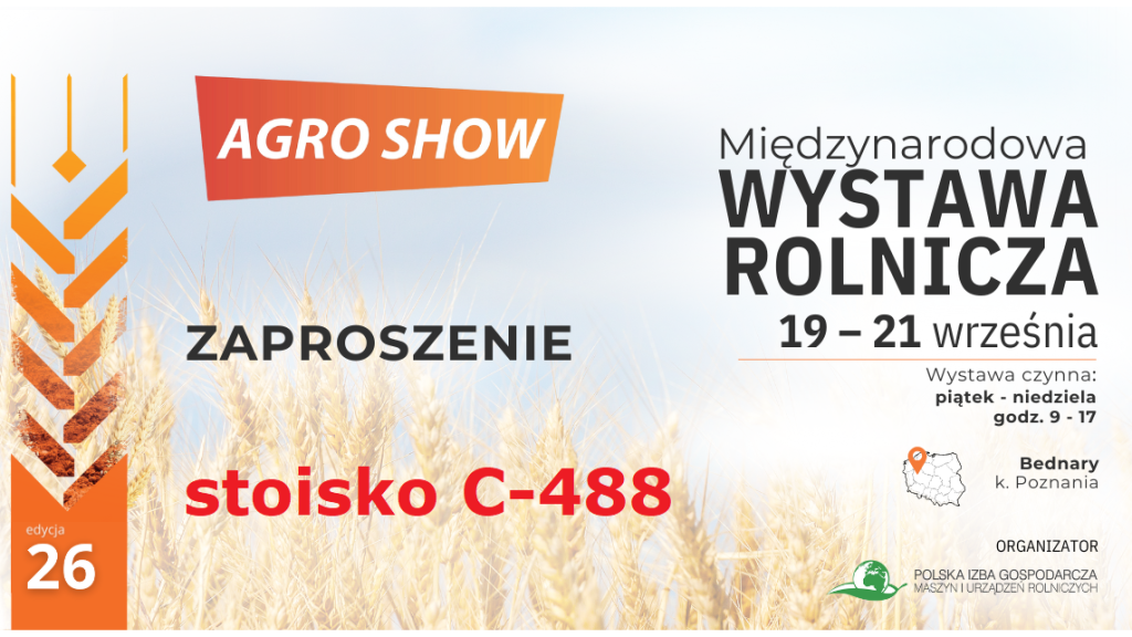 AGRO SHOW Bednary 2025