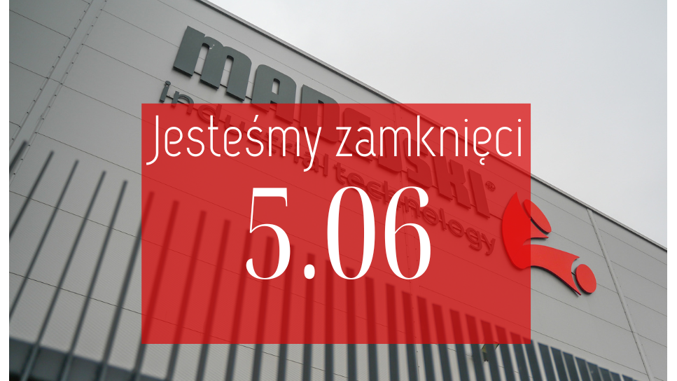 Informacja o przerwie w pracy firmy