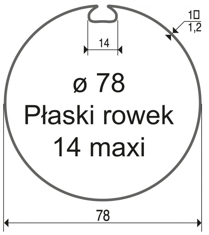 Adapter E-DS 78 (do napędów LT 60)