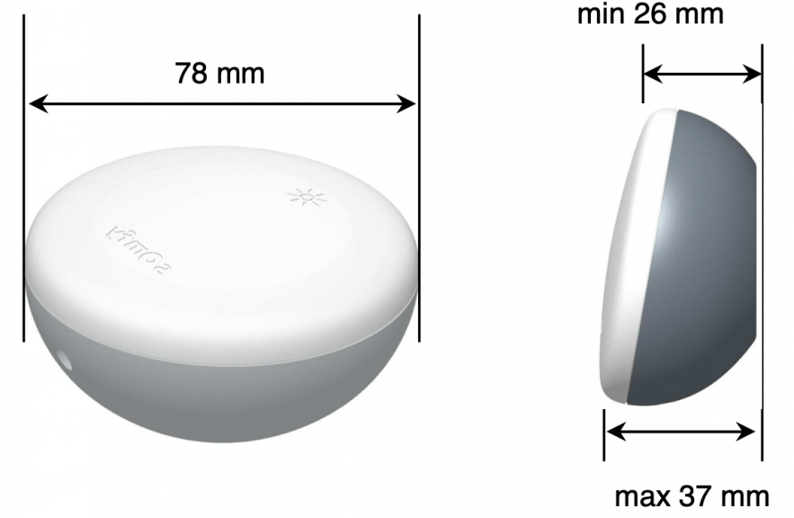 Sunis WireFree II io - czujnik słoneczny Sunis WireFree II io - czujnik słoneczny