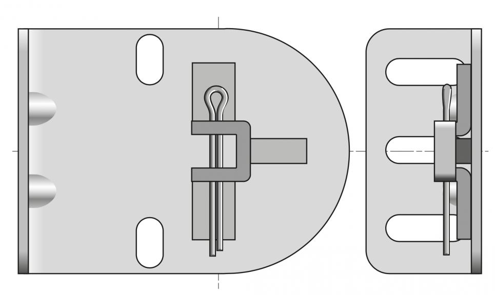 Uchwyt kątowy LS 40/LT 50