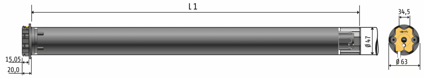 Solus 2 PA 6/12 VVF 2,5 m
