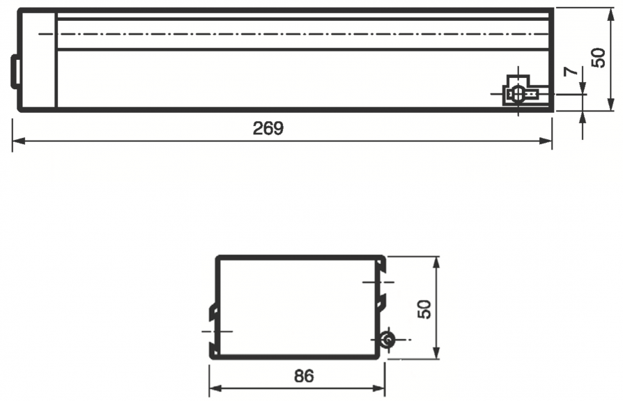 Napęd łańcuchowy MICRO 02 250/380 mm Napęd łańcuchowy MICRO 02 250/380 mm